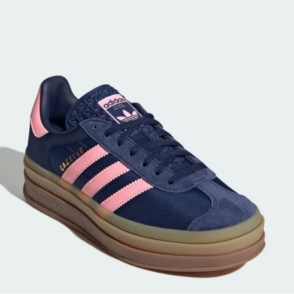 adidas gazelle silver green womens adidas Originals Gazelle Bold Trainers Red EU 40 2/3 Women JS3905/7